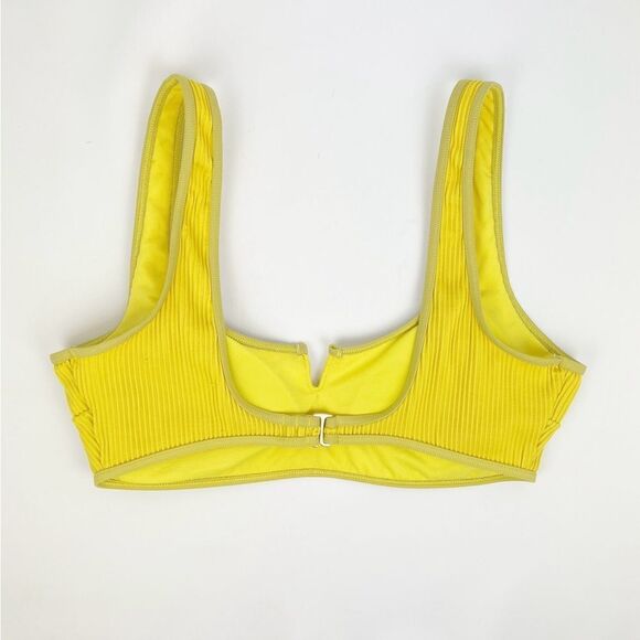 Hollister Yellow Bikini Top Medium - Picture 2 of 5